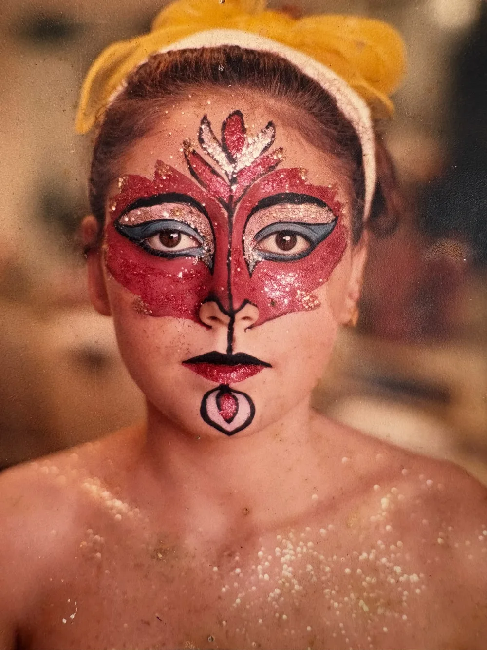 Maquillaje de fantasía realizado por Sandra